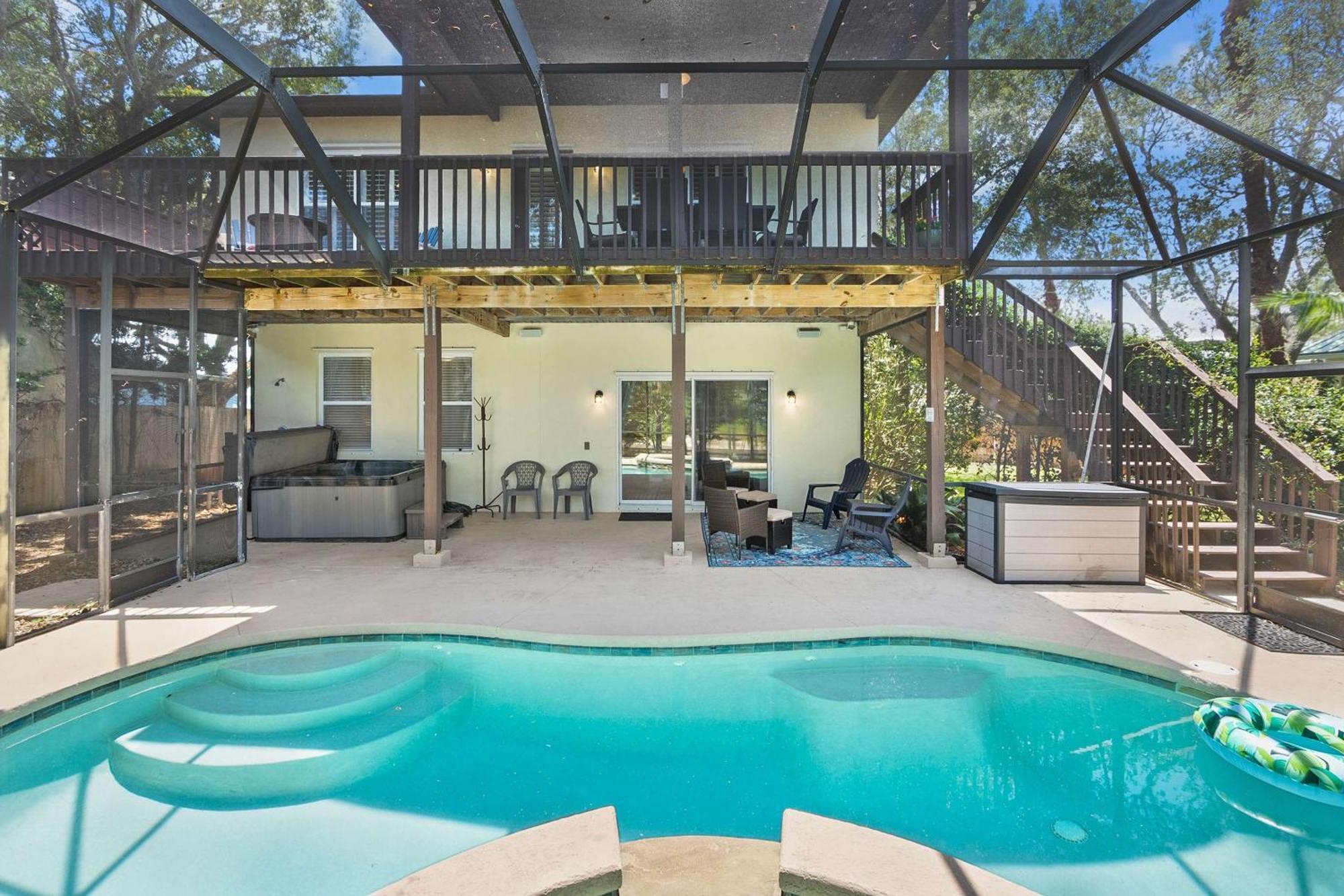 Pool + Hot Tub, Dock, Fishing, Near Beach! St. Augustine Exterior foto